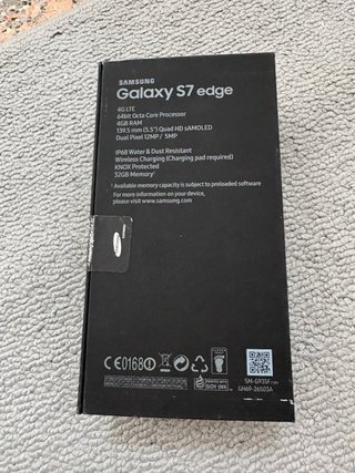 Caja Original Samsung Galaxy S7 edge 32GB