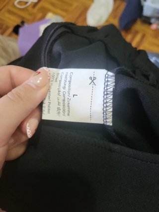 Falda pantalón negra
