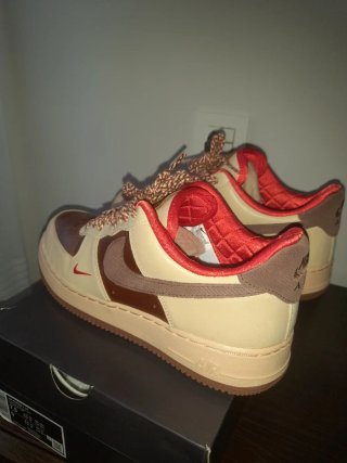 Nike Air Force 1 '07 Beige/Marrón