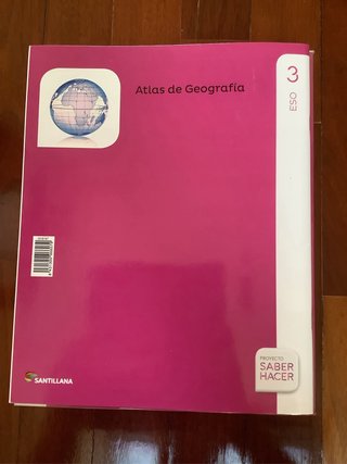 Libro de texto de geografía e historia de 3 de ESO