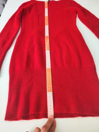 Vestido de punto BCBGMAXAZRIA 100% Cachemira