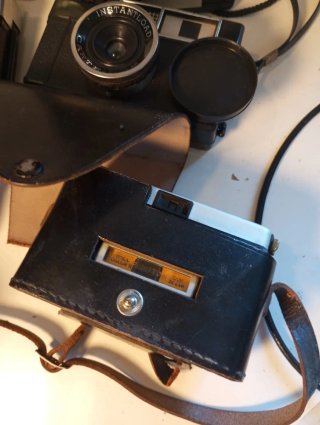 Collezione di 9 fotocamere Instamatic Agfa, Kodak, ecc.