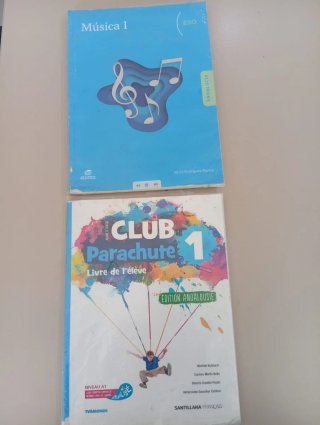 varios libros escolares Teamwork 1ºeso St Andalu