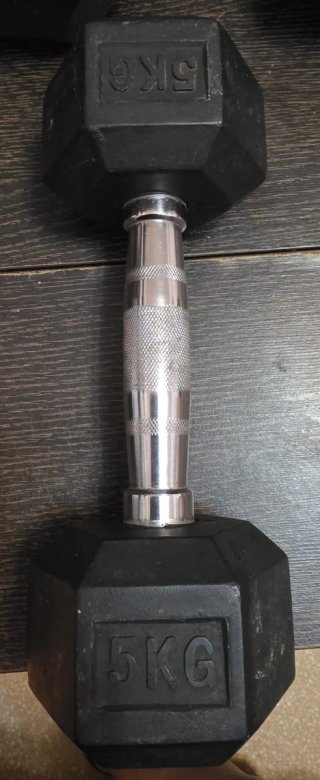 Mancuerna 5kg Hexagonal