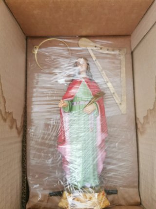 Santa Cecilia Olot 25cm Figura Religiosa