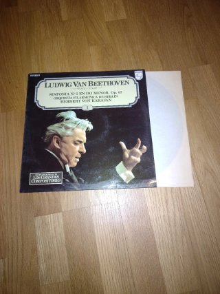 Vinilo Beethoven Sinfonía N.5 Karajan