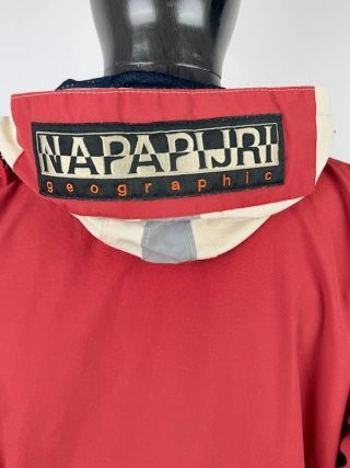 Napapijri Geographic Giacca Uomo M Oversize Rossa