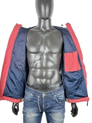 Napapijri Geographic Giacca Uomo M Oversize Rossa
