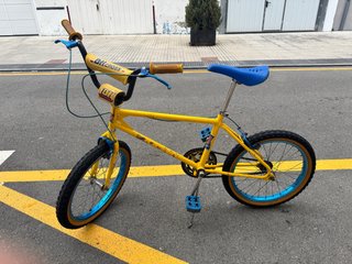 Bicicleta BMX BH Cross Amarilla