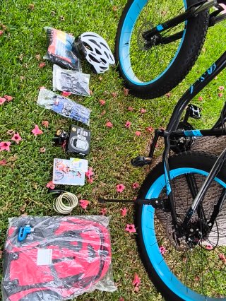 Lote Bicicleta Fat Bike BSA + Accesorios