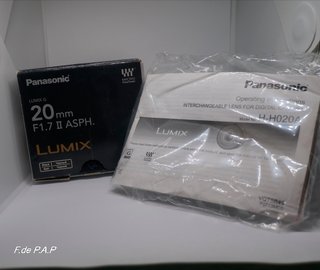 Obiettivo Panasonic Lumix G 20mm F1.7 II ASPH MFT
