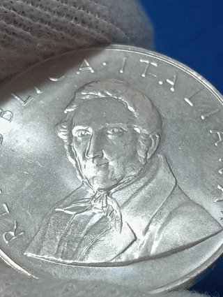 Moneta Argento 500 Lire 1985 lotto 2
