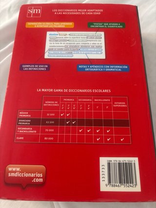 Diccionario Avanzado Primaria. Lengua española