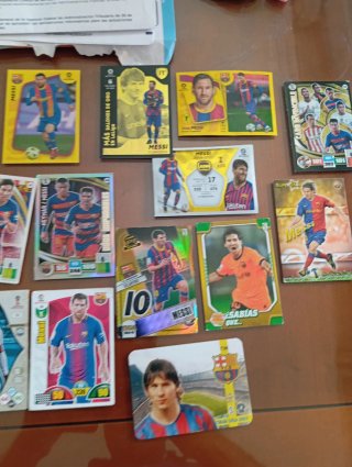 Cromos  leo Messi de leyenda. 16 cromos.
