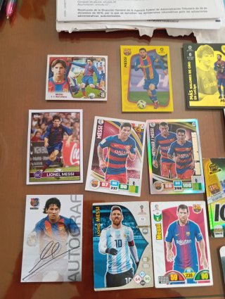 Cromos  leo Messi de leyenda. 16 cromos.