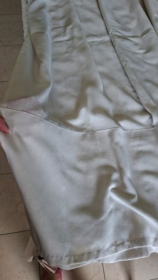 Tende Shantung Seta Bianche