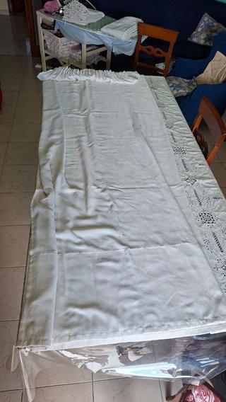 Tende Shantung Seta Bianche