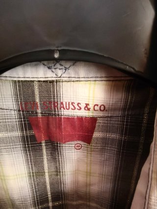 Camicia a quadri Levi's manica corta
