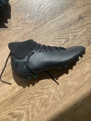 Botas de fútbol Nike Mercurial Negras talla 38