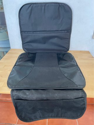 2 Protectores Asiento Coche Niño Negro