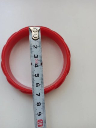 Pendientes flamenca y pulsera roja