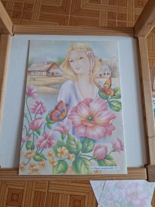 Estuche 2 cartas perfumadas años 80