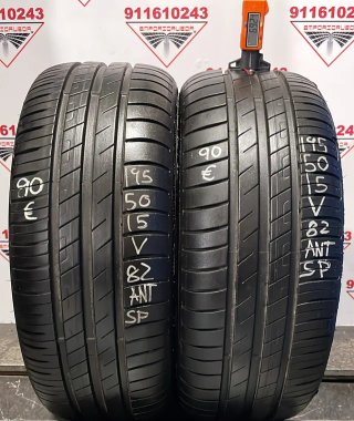 -195 50 15 V GOODYEAR RUEDA AL 90% VIDA UTIL