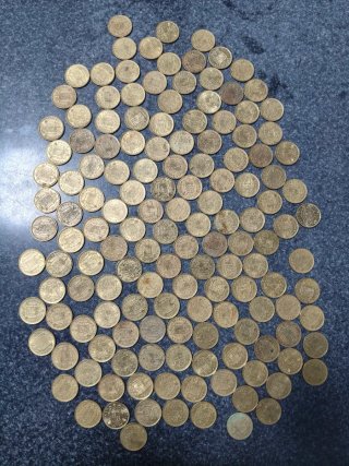 Lote 300 monedas 1 Pta Juan Carlos I