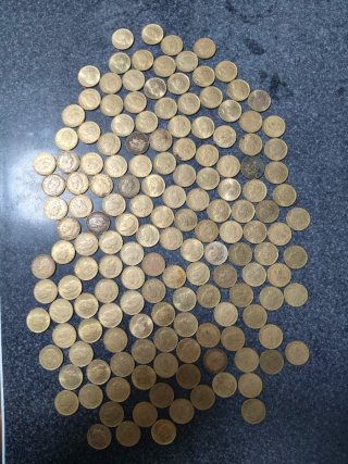 Lote 300 monedas 1 Pta Juan Carlos I