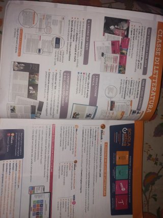 Libro scolastico  Classe di Letteratura 3A