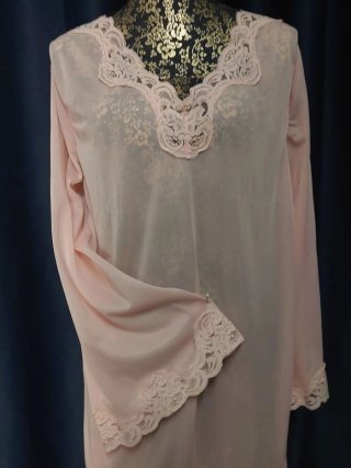 Pijama Lencero Antiguo Rosa