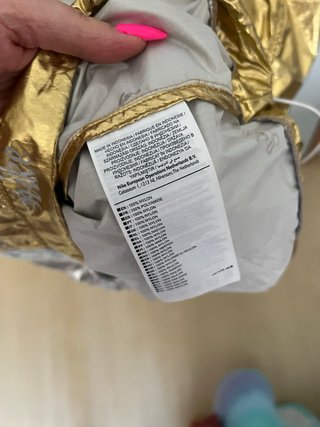 Giacca Nike Oro e Argento Taglia XS