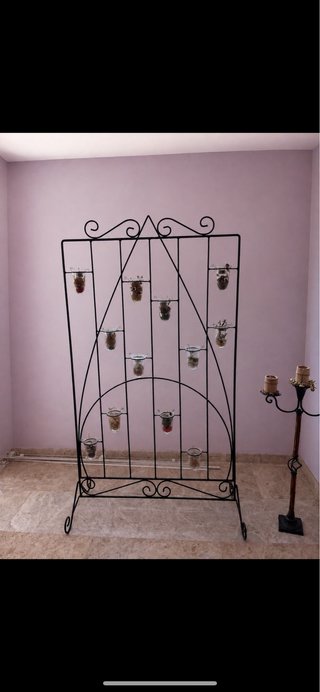Biombo decorativo de forja