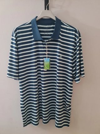 Polo Ralph Lauren Rayas Azul Blanco Talla XXXL