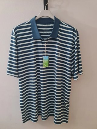 Polo Ralph Lauren Rayas Azul Blanco Talla XXXL