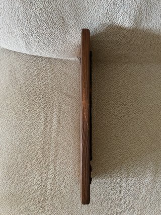 Cuadro Religioso Ave Maria Cerámica y Madera