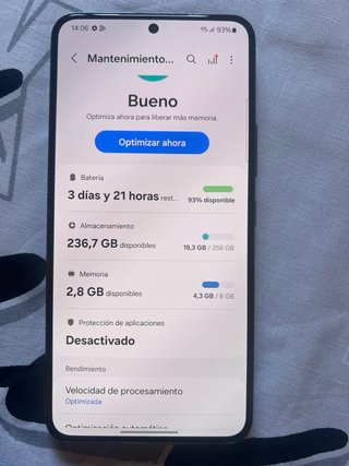 Samsung Galaxy S22 5G 256GB Negro