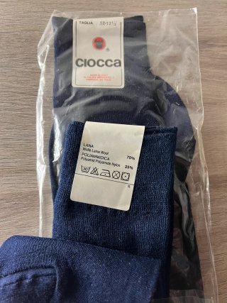 Lotto 6 paia calze uomo Ciocca taglia 44