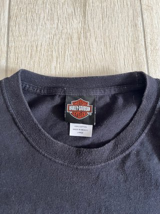 Camiseta Harley-Davidson Vintage Negra