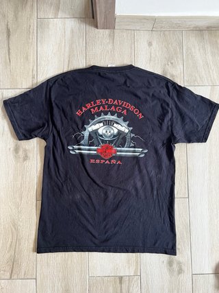 Camiseta Harley-Davidson Vintage Negra