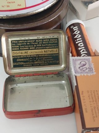 Lote Antiguos Artículos Farmacia Varios