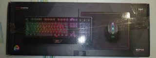 Pack Gaming Mars Gaming Teclado, Ratón y Alfombril