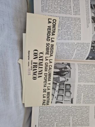 Libro Catalunya con Franco