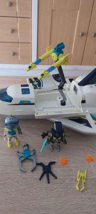 Playmobil,lanzadera,lote,nave,cohete,espacial