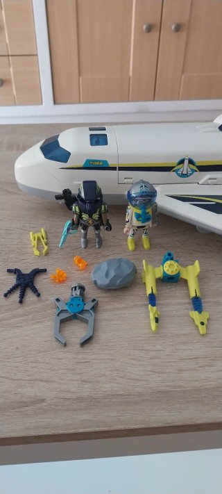 Playmobil,lanzadera,lote,nave,cohete,espacial