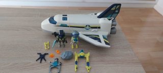 Playmobil,lanzadera,lote,nave,cohete,espacial