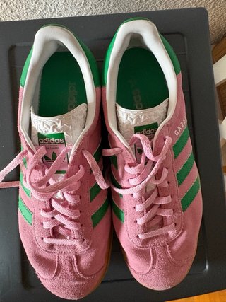 Adidas Gazelle Doble Plataforma Talla 40