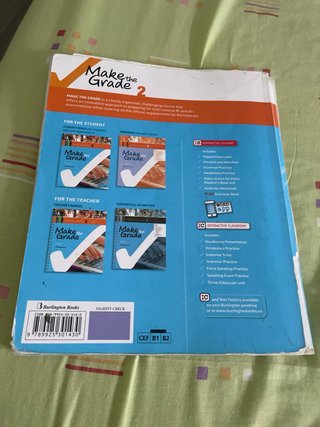 Make the Grade Bachillerato 2, Student's book