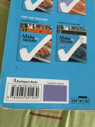 Make the Grade Bachillerato 2, Student's book