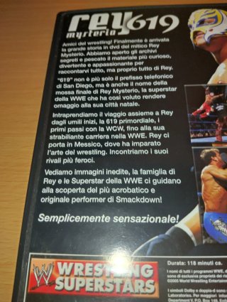 DVD Wrestling Superstars Rey Mysterio 619